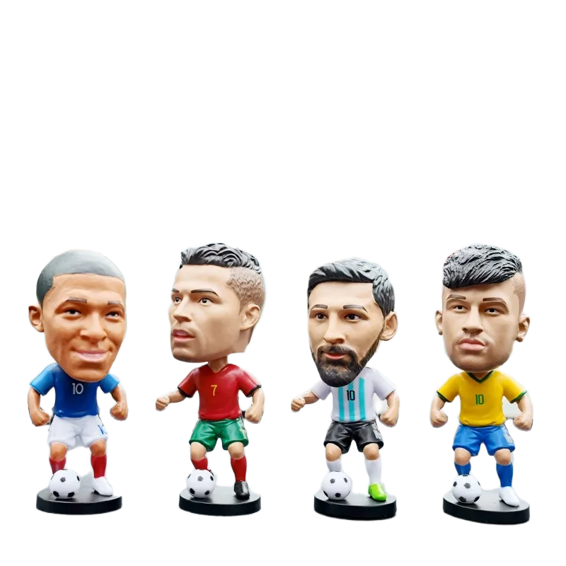 دمى نجوم كرة القدم بتصميم رأس هزاز | Football Stars Bobblehead - الصورة 3