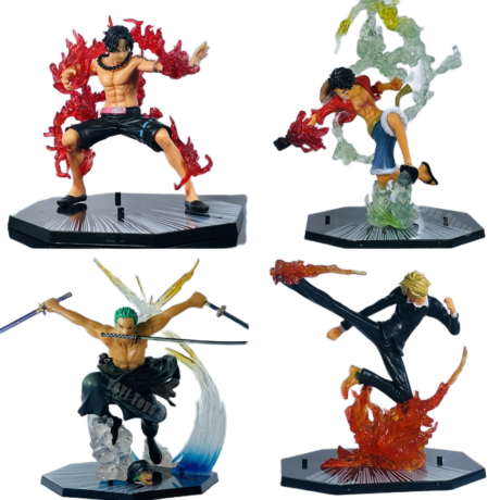 مجسمات شخصيات أنمي "ون بيس" الأسطورية | One Piece Anime Epic Battle Action Figures