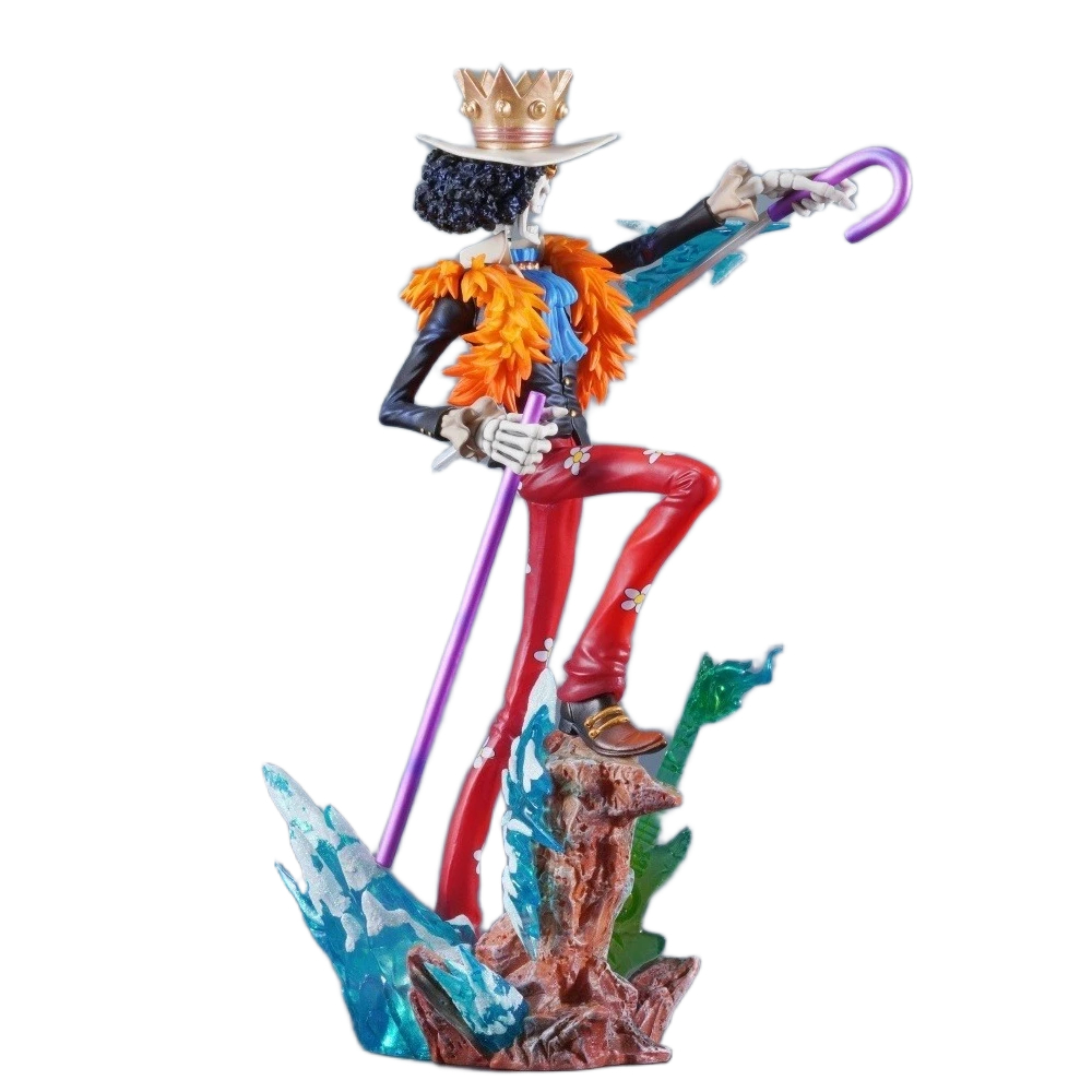 مجسم شخصية "بروك" من أنمي ون بيس | One Piece "Brook" PVC Action Figure - الصورة 3