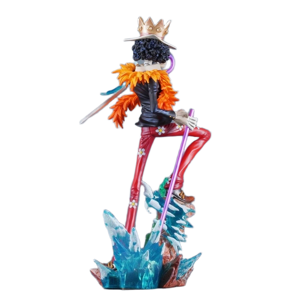 مجسم شخصية "بروك" من أنمي ون بيس | One Piece "Brook" PVC Action Figure - الصورة 4