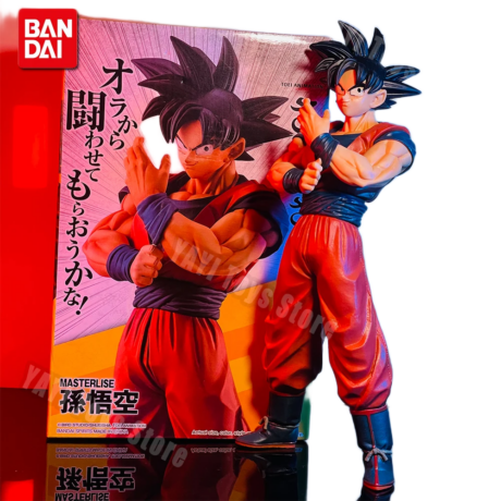 مجسم شخصية "سون غوكو بالكشاف" الأسطورية من أنمي دراغون بول زد | Epic Dragon Ball Z Goku with Scouter Anime Figure