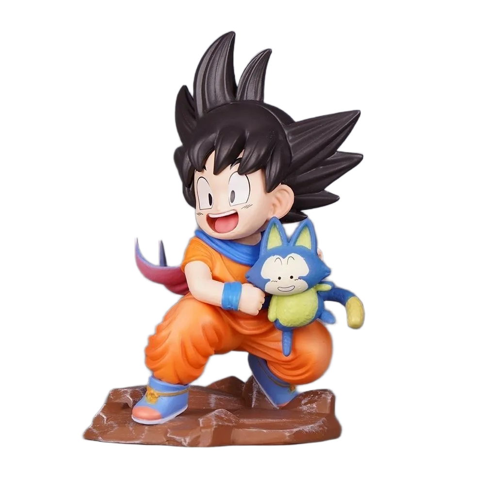 مجسم "سون غوكو وبورا" الكلاسيكي من أنمي دراغون بول زد | Epic Dragon Ball Z Goku Hugging Bora Anime Figure - الصورة 2