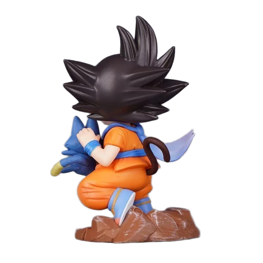 مجسم "سون غوكو وبورا" الكلاسيكي من أنمي دراغون بول زد | Epic Dragon Ball Z Goku Hugging Bora Anime Figure - الصورة 4