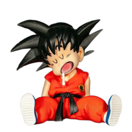 مجسم شخصية "غوكو سوبر سايان" النائم من أنمي دراغون بول | Epic Dragon Ball Sleeping Super Saiyan Goku Anime Figure