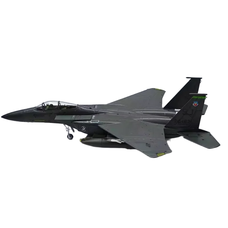 مجسم طائرة مقاتلة معدني طراز F-15E مقاس 19.4 سم | 19.4cm F-15E Alloy Diecast Fighter Airplane Model - الصورة 4