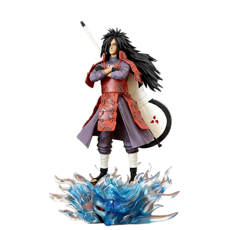 مجسم أنمي ناروتو المضيء لشخصية "أوتشيها مادارا" | Uchiha Madara Gatekeeper Edition LED Anime Figure - الصورة 3