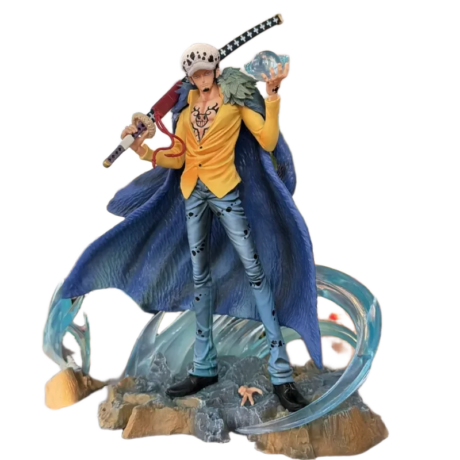 مجسم شخصية "ترافالغار لاو" من أنمي ون بيس | One Piece "Trafalgar D. Water Law" Static Action Figure