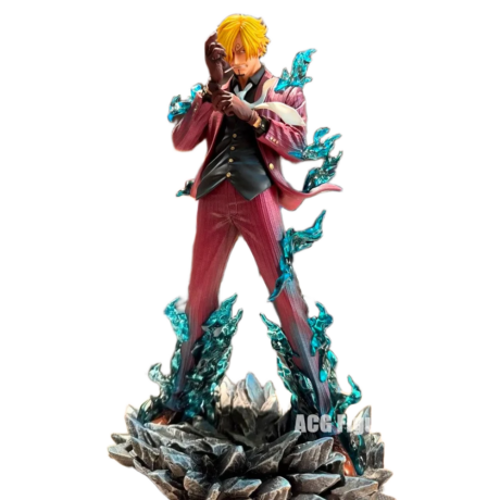 مجسم شخصية "سانجي" من أنمي ون بيس | One Piece "Sanji" PVC Action Figure