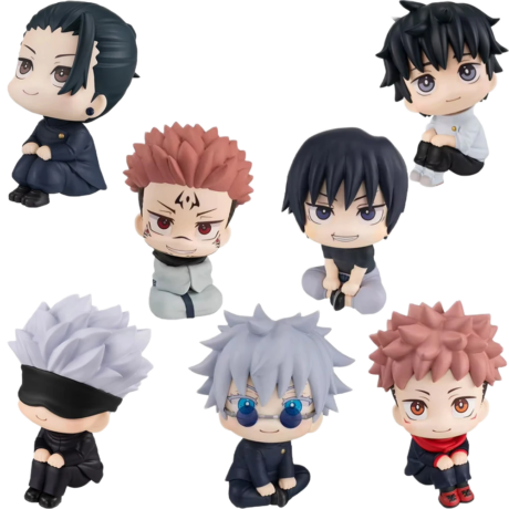 مجسمات جوجوتسو كايسن (غوجو / غيتو / إينوماكي / يوتا) 10 سم | Jujutsu Kaisen Look Up Mini Figures (Gojo, Geto, Toge, Yuta) 10cm
