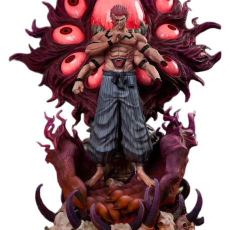 مجسم أنمي جوجوتسو كايسن - ريومن سوكونا الهيئة الحقيقية أربعة أذرع 25 سم | Jujutsu Kaisen Ryomen Sukuna Four Arms 25cm