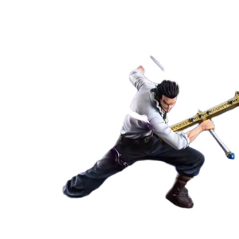 مجسم أنمي ون بيس - دراكول ميهوك عين الصقر 30 سم | One Piece Dracule Mihawk Hawk-Eyes PVC Statue Figure 30cm