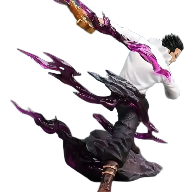مجسم أنمي ون بيس - دراكول ميهوك عين الصقر 30 سم | One Piece Dracule Mihawk Hawk-Eyes PVC Statue Figure 30cm - الصورة 4