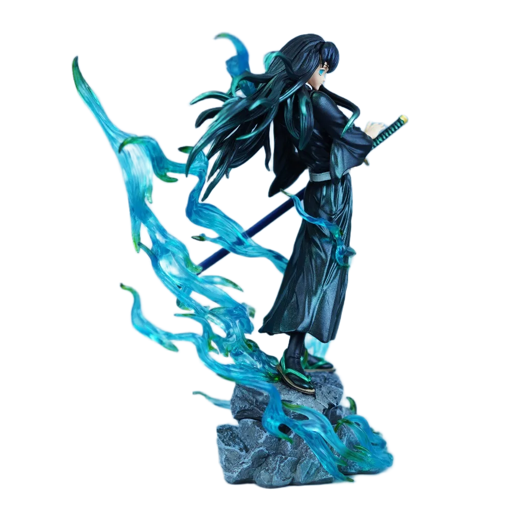 مجسم أنمي ديمون سلاير - مويتشيرو توكيتو هاشيرا الضباب 25 سم | Demon Slayer Tokito Muichiro Mist Hashira PVC Statue 25cm - الصورة 4