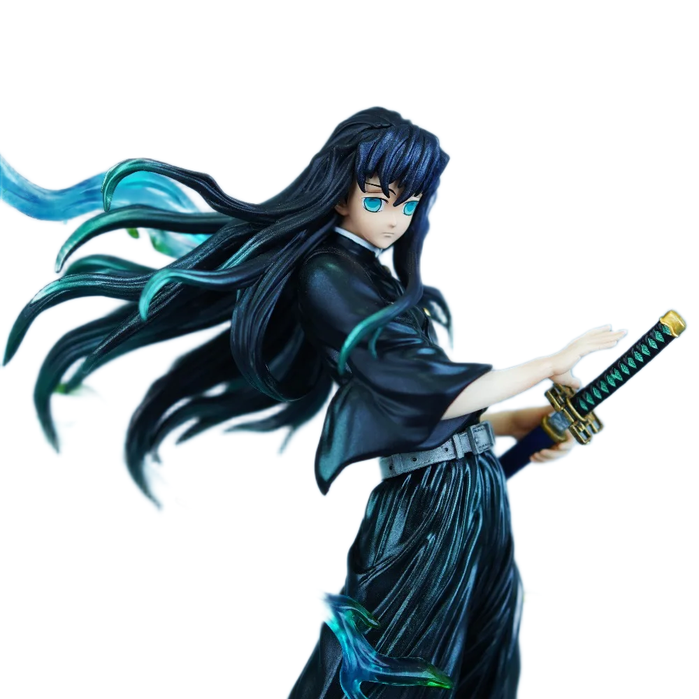 مجسم أنمي ديمون سلاير - مويتشيرو توكيتو هاشيرا الضباب 25 سم | Demon Slayer Tokito Muichiro Mist Hashira PVC Statue 25cm - الصورة 5