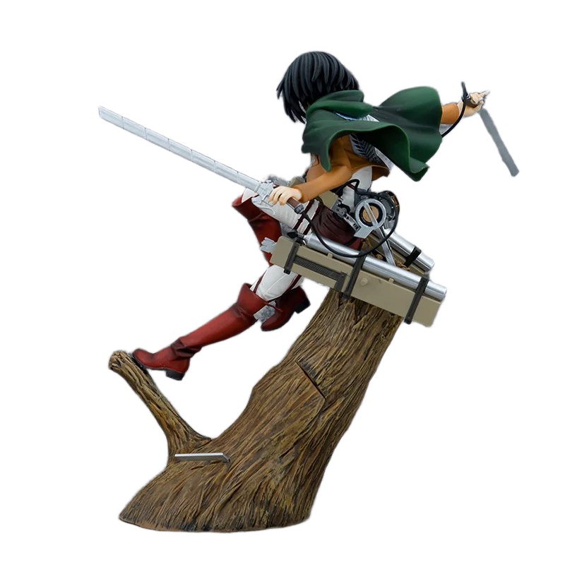 مجسم أنمي هجوم العمالقة - ميكاسا أكرمان 24 سم | Attack on Titan Mikasa Ackerman Action Figure 24cm - الصورة 2