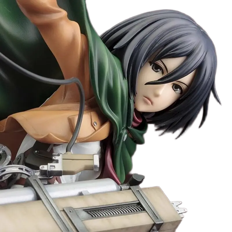 مجسم أنمي هجوم العمالقة - ميكاسا أكرمان 24 سم | Attack on Titan Mikasa Ackerman Action Figure 24cm - الصورة 3