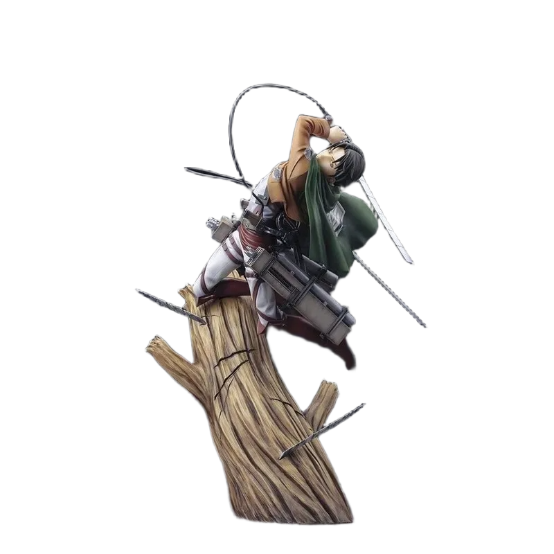 مجسم أنمي هجوم العمالقة - ميكاسا أكرمان 24 سم | Attack on Titan Mikasa Ackerman Action Figure 24cm - الصورة 4