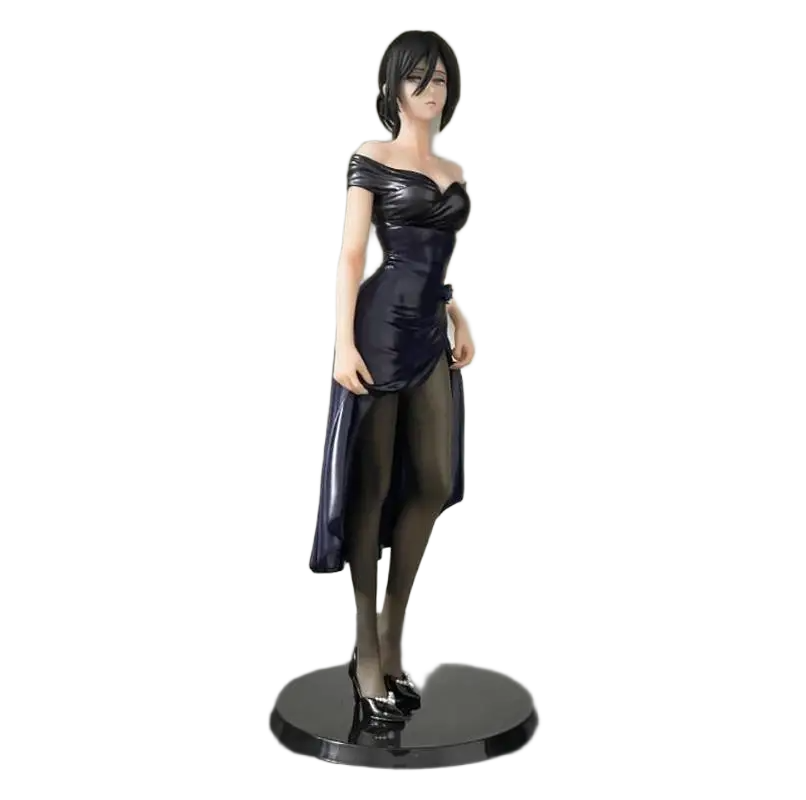 مجسم أنمي هجوم العمالقة ميكاسا أكرمان الأنيق 26 سم | Attack on Titan Mikasa Ackerman Anime Figure 26cm - الصورة 4