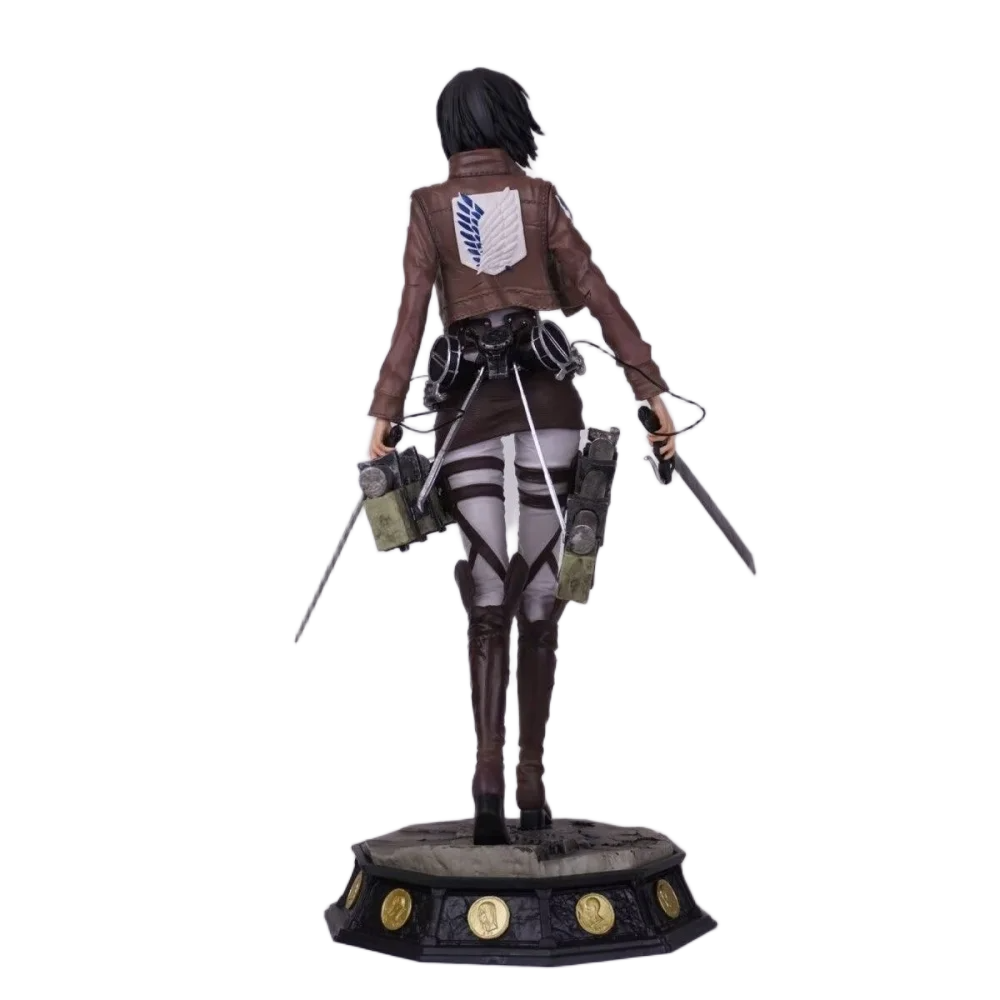 مجسم أنمي هجوم العمالقة - ميكاسا أكرمان حجم كبير 30 سم | Attack on Titan Mikasa Ackerman Action Figure Anime 30cm - الصورة 2