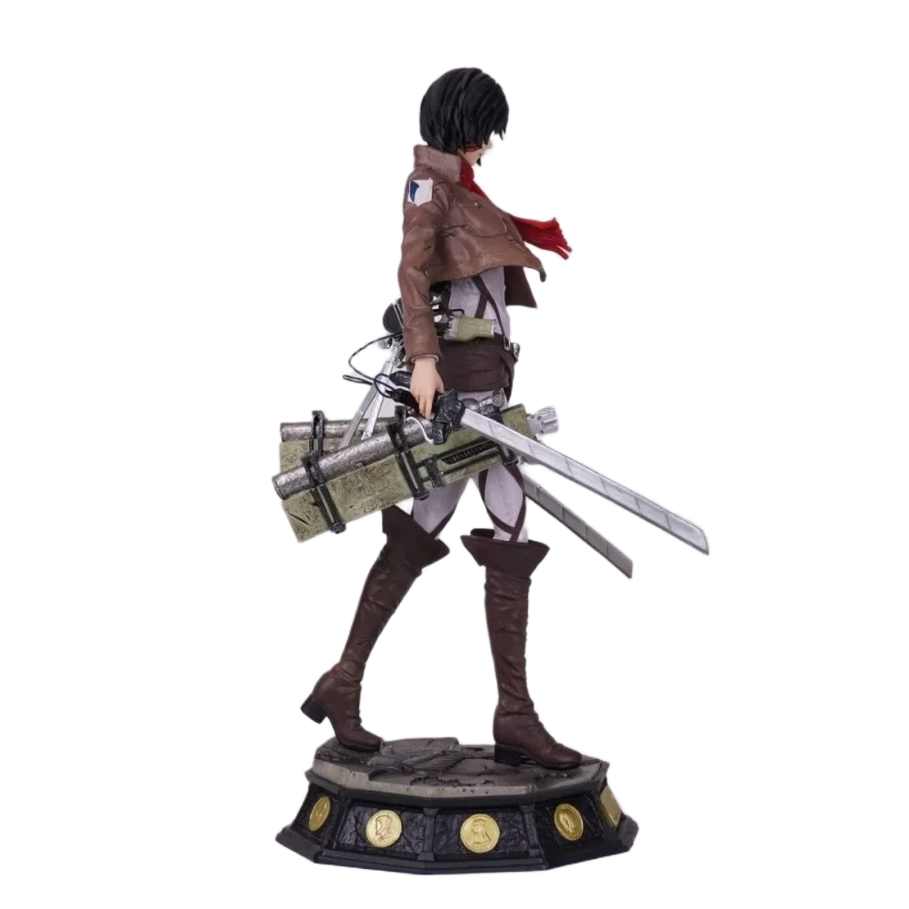مجسم أنمي هجوم العمالقة - ميكاسا أكرمان حجم كبير 30 سم | Attack on Titan Mikasa Ackerman Action Figure Anime 30cm - الصورة 4