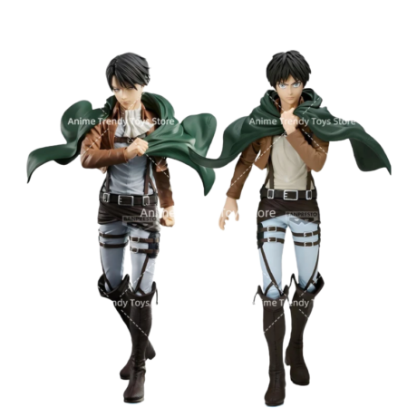 مجسم أنمي هجوم العمالقة إيرين ييغر (إصدار Grandista الأصلي من Banpresto / Bandai) 26 سم | Official Bandai Banpresto Attack on Titan Grandista Eren Yeager Action Figure 26cm