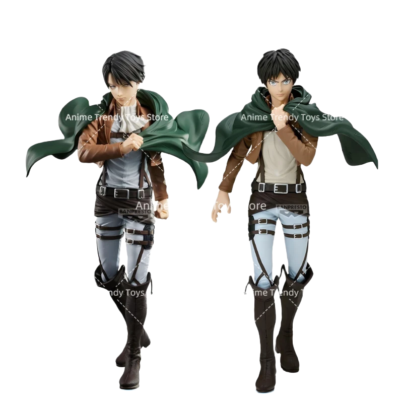 مجسم أنمي هجوم العمالقة إيرين ييغر (إصدار Grandista الأصلي من Banpresto / Bandai) 26 سم | Official Bandai Banpresto Attack on Titan Grandista Eren Yeager Action Figure 26cm