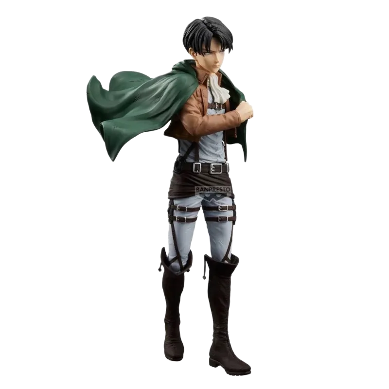 مجسم أنمي هجوم العمالقة إيرين ييغر (إصدار Grandista الأصلي من Banpresto / Bandai) 26 سم | Official Bandai Banpresto Attack on Titan Grandista Eren Yeager Action Figure 26cm - الصورة 4