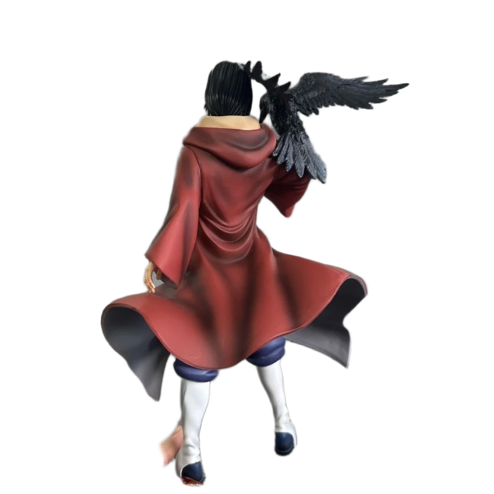 مجسم أنمي ناروتو شيبودن أوتشيها إيتاشي برداء الأكاتسكي 22 سم | Naruto Shippuden Uchiha Itachi Akatsuki Robe Action Figure 22cm - الصورة 5