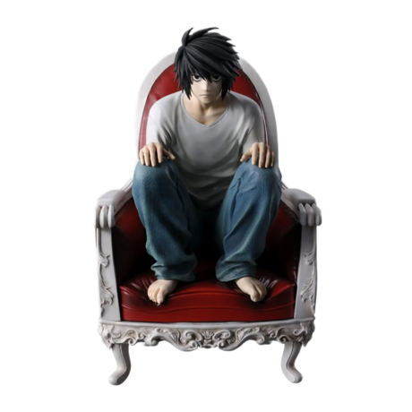مجسم إل لولايت أنمي ديث نوت بارتفاع 18 سم | 18cm Death Note L Lawliet Anime Figure Model