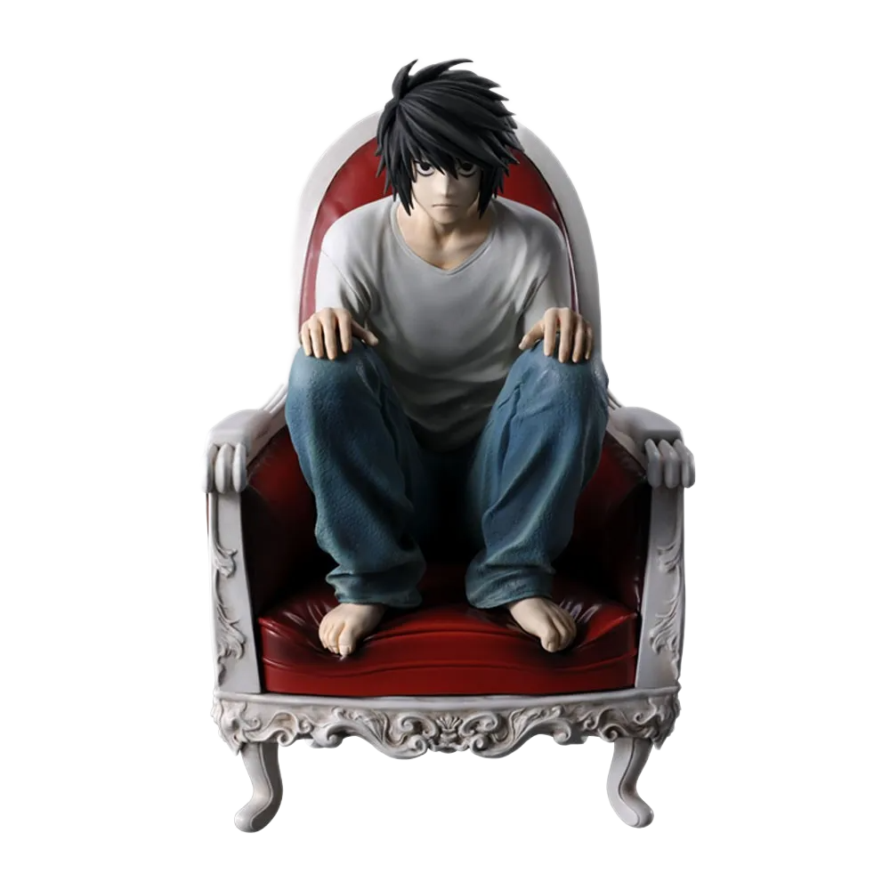 مجسم إل لولايت أنمي ديث نوت بارتفاع 18 سم | 18cm Death Note L Lawliet Anime Figure Model