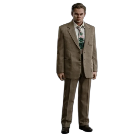 مجسم ليوناردو دي كابريو (فيلم شاتر آيلاند) وبمفاصل متحركة بطول 30 سم | Leonardo DiCaprio (Teddy Daniels - Shutter Island) Articulated Figure 30cm