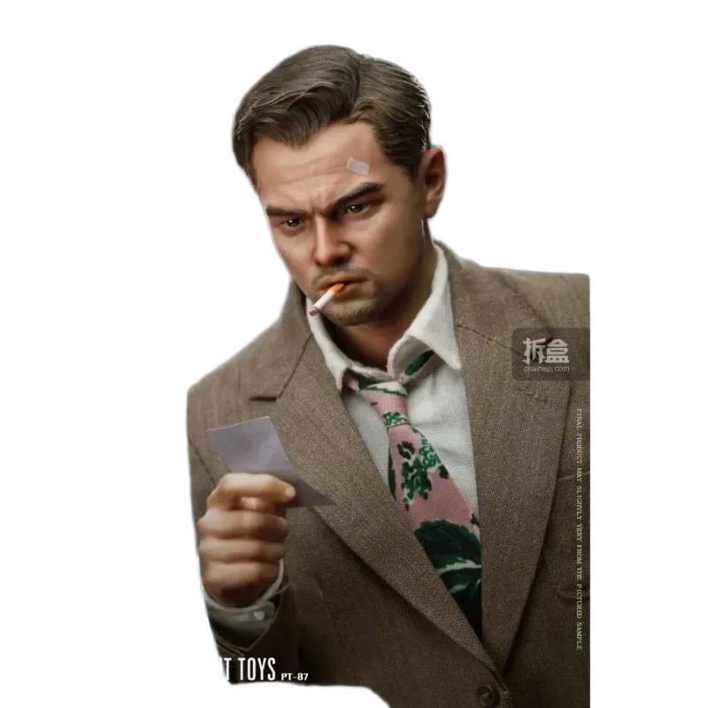 مجسم ليوناردو دي كابريو (فيلم شاتر آيلاند) وبمفاصل متحركة بطول 30 سم | Leonardo DiCaprio (Teddy Daniels - Shutter Island) Articulated Figure 30cm - الصورة 6