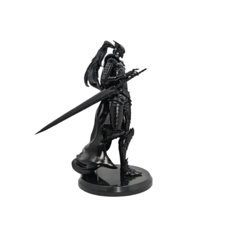 مجسم الفارس إغريس أنمي سولو ليفلينج (النسخة الحمراء / نسخة الظل السوداء) بطول 24 سم | Solo Leveling Knight Igris Statue (Blood-Red / Shadow Black Editions) 24cm