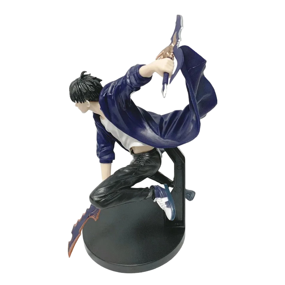 مجسم سونغ جين من أنمي سولو ليفلينج Solo Leveling بطول 21 سم | Solo Leveling Sung Jin-Woo Anime Version Figure 21cm - الصورة 3