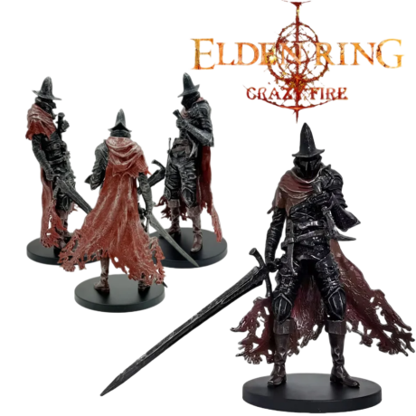 مجسم فرسان إلدن رينج ودارك سولز الفاخر بطول 20 سم | Elden Ring & Dark Souls Fractured Knights Action Figure 20cm