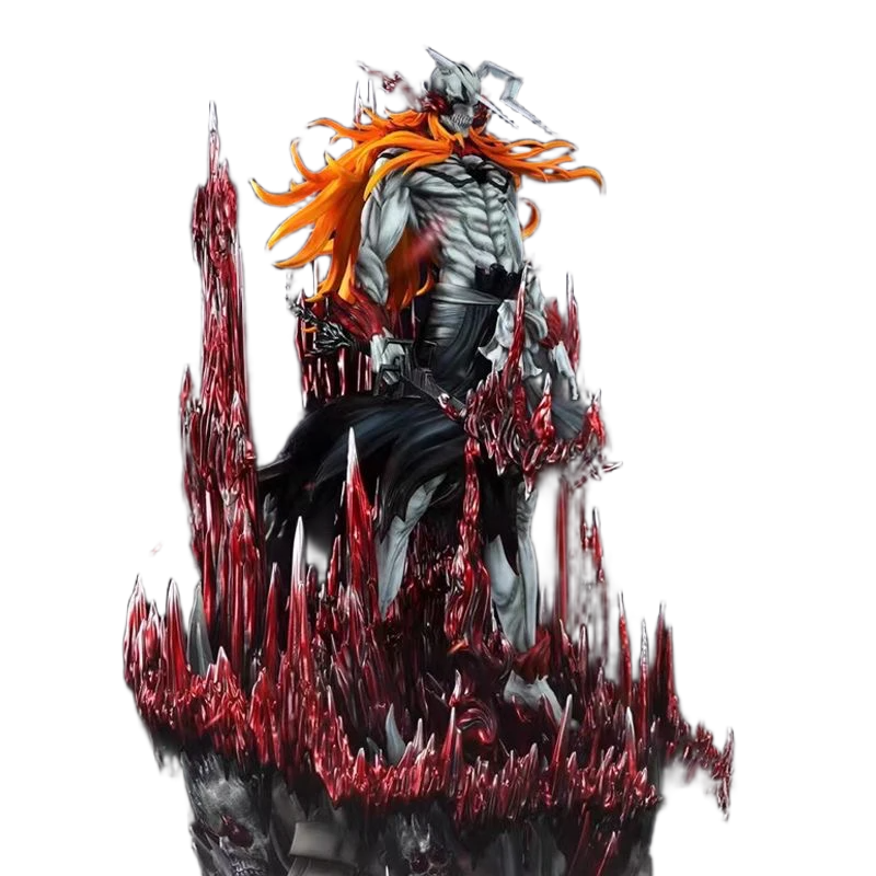 مجسمات بليتش كوروساكي إيتشيغو وأولكيورا سيفير بطول 33 سم | Bleach Kurosaki Ichigo & Ulquiorra Cifer Anime Figures 33cm - الصورة 3