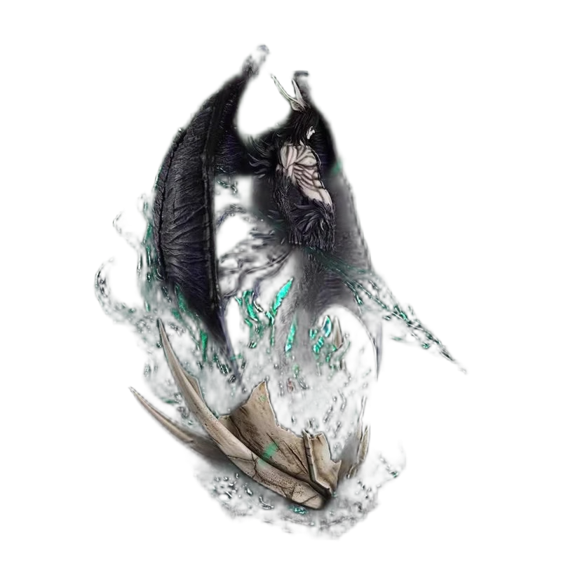 مجسمات بليتش كوروساكي إيتشيغو وأولكيورا سيفير بطول 33 سم | Bleach Kurosaki Ichigo & Ulquiorra Cifer Anime Figures 33cm - الصورة 5