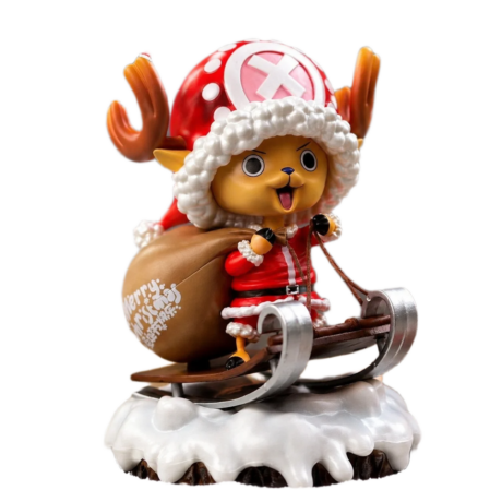 مجسم توني توني تشوبر (ون بيس) بزي الكريسماس بطول 16 سم | One Piece Tony Tony Chopper Christmas Edition Action Figure 16cm