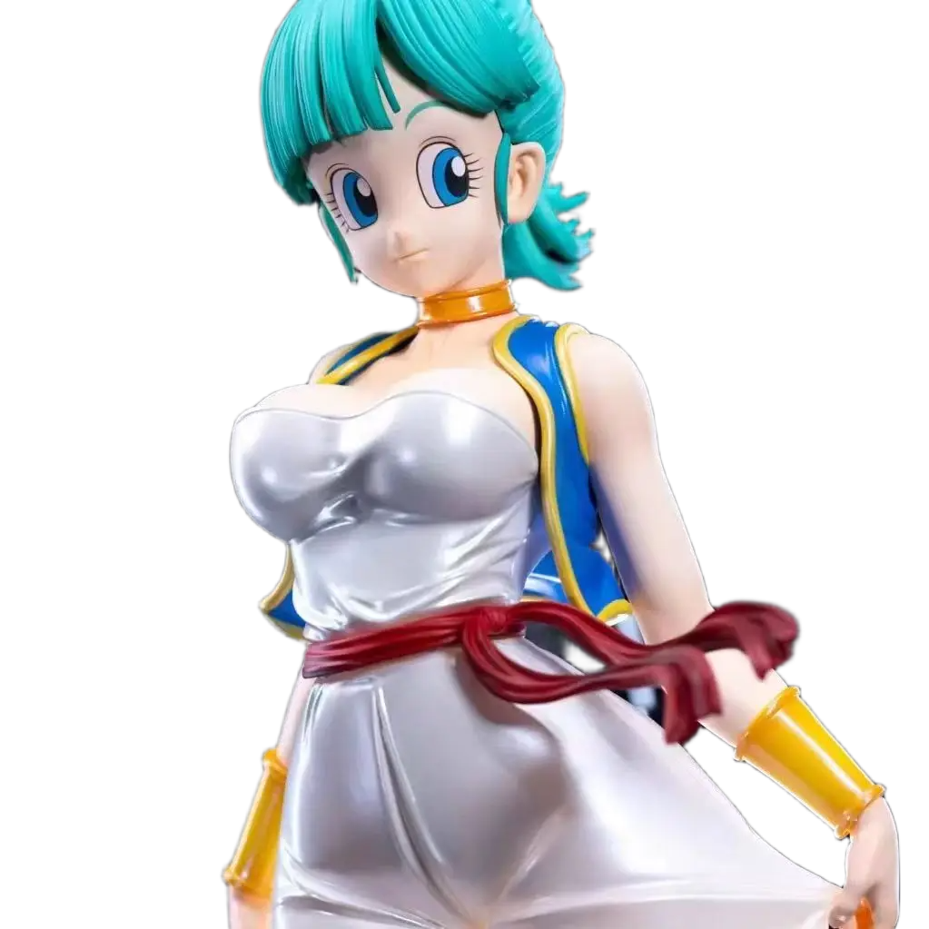 مجسم أصلي وموثق لشخصية بولما (دراغون بول زد) بطول 28 سم | Certified Original Dragon Ball Z Bulma Action Figure Collection Model 28cm