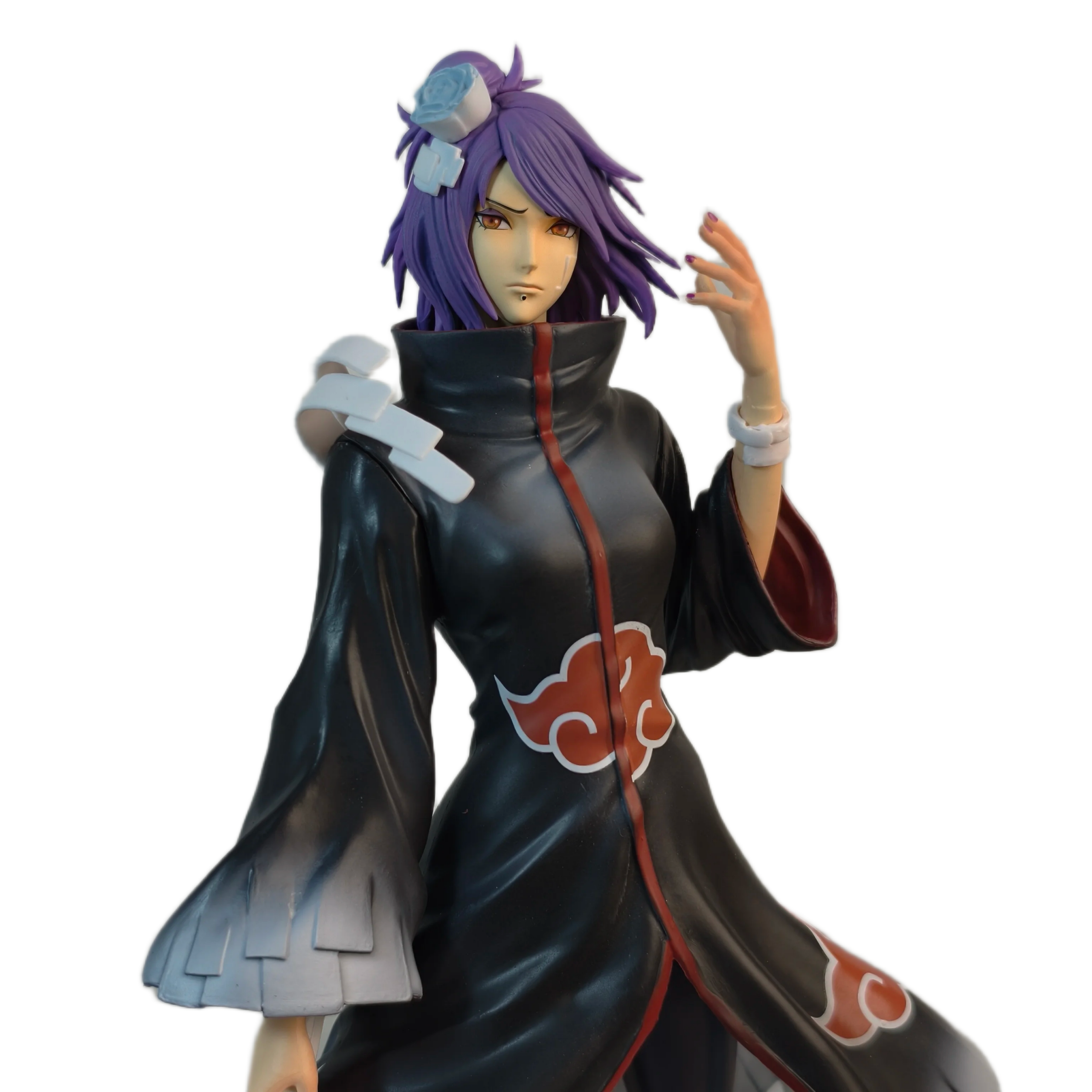 مجسم أصلي وموثق لشخصية كونان (ناروتو) بطول 33 سم | Certified Original Naruto Konan PVC Action Figure Collection Statue 33cm - الصورة 3