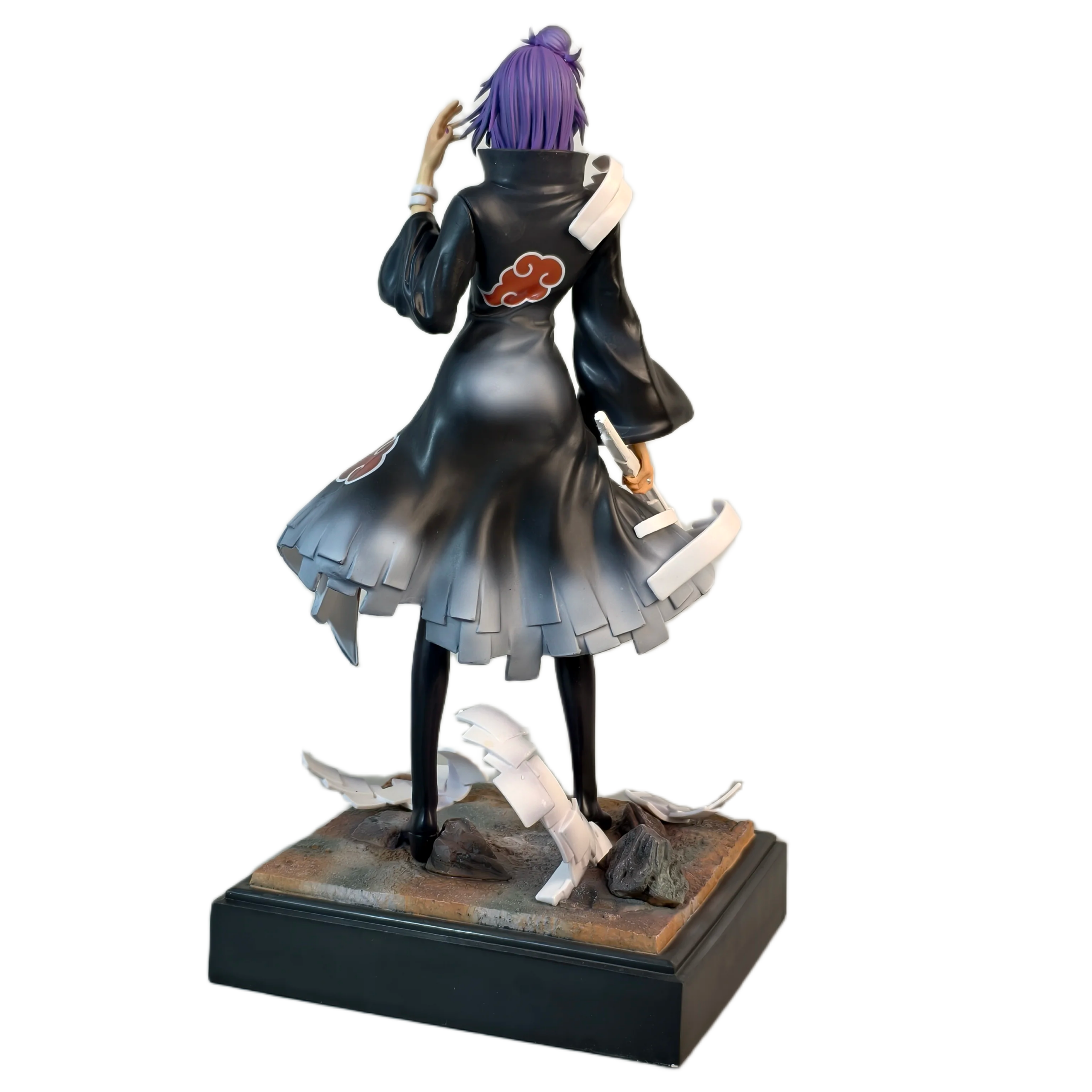 مجسم أصلي وموثق لشخصية كونان (ناروتو) بطول 33 سم | Certified Original Naruto Konan PVC Action Figure Collection Statue 33cm - الصورة 5