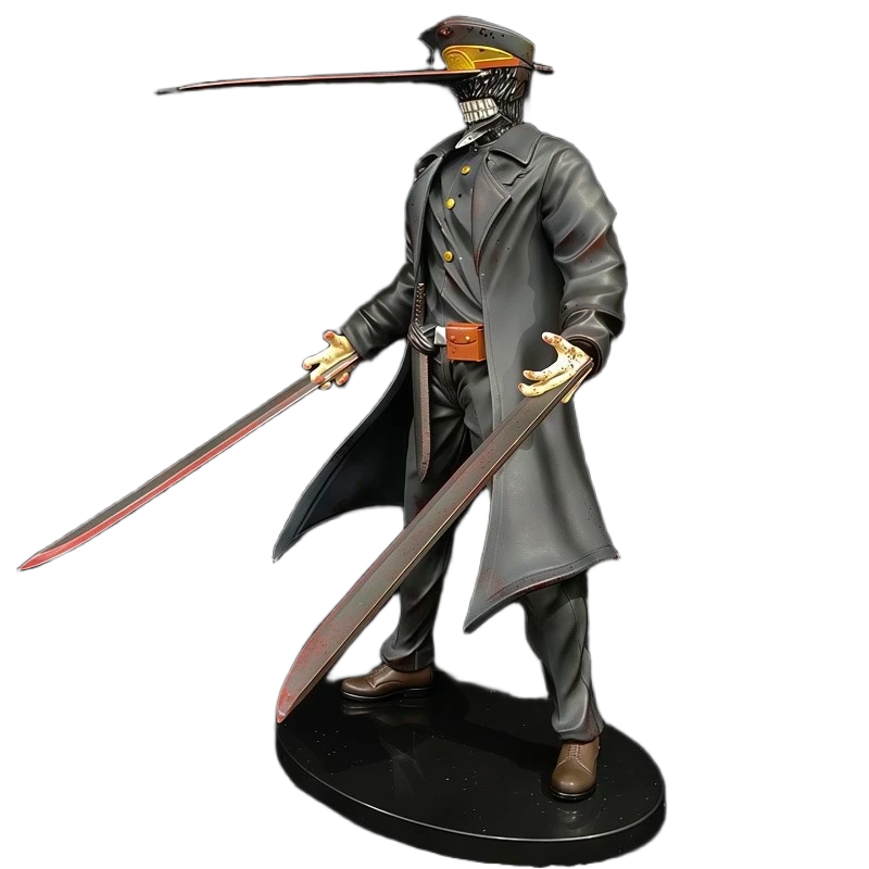 مجسم أصلي وموثق لشخصية رجل الكاتانا (Katana Man) بطول 26 سم | Certified Original Bandai Katana Man Action Figure Collection Statue 26cm