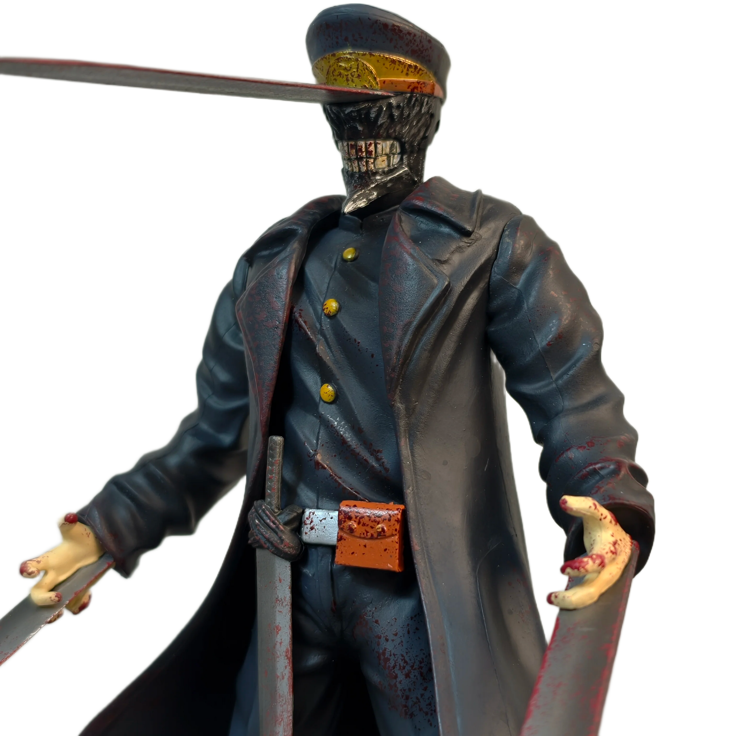 مجسم أصلي وموثق لشخصية رجل الكاتانا (Katana Man) بطول 26 سم | Certified Original Bandai Katana Man Action Figure Collection Statue 26cm - الصورة 3