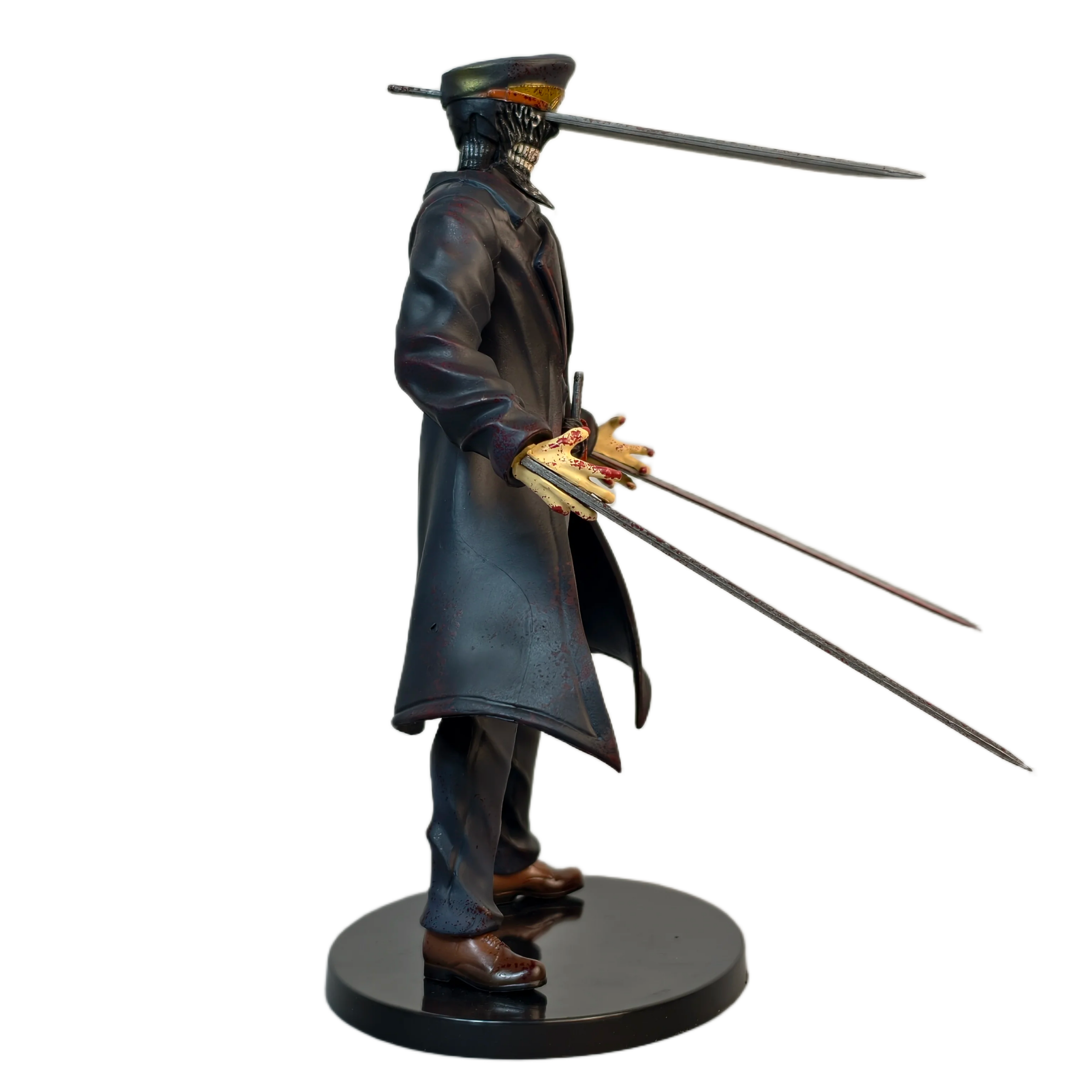 مجسم أصلي وموثق لشخصية رجل الكاتانا (Katana Man) بطول 26 سم | Certified Original Bandai Katana Man Action Figure Collection Statue 26cm - الصورة 5