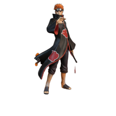 مجسم أصلي وموثق لشخصية باين (ناروتو) بطول 32 سم | Certified Original Bandai Naruto Pain PVC Action Figure Collection 32cm