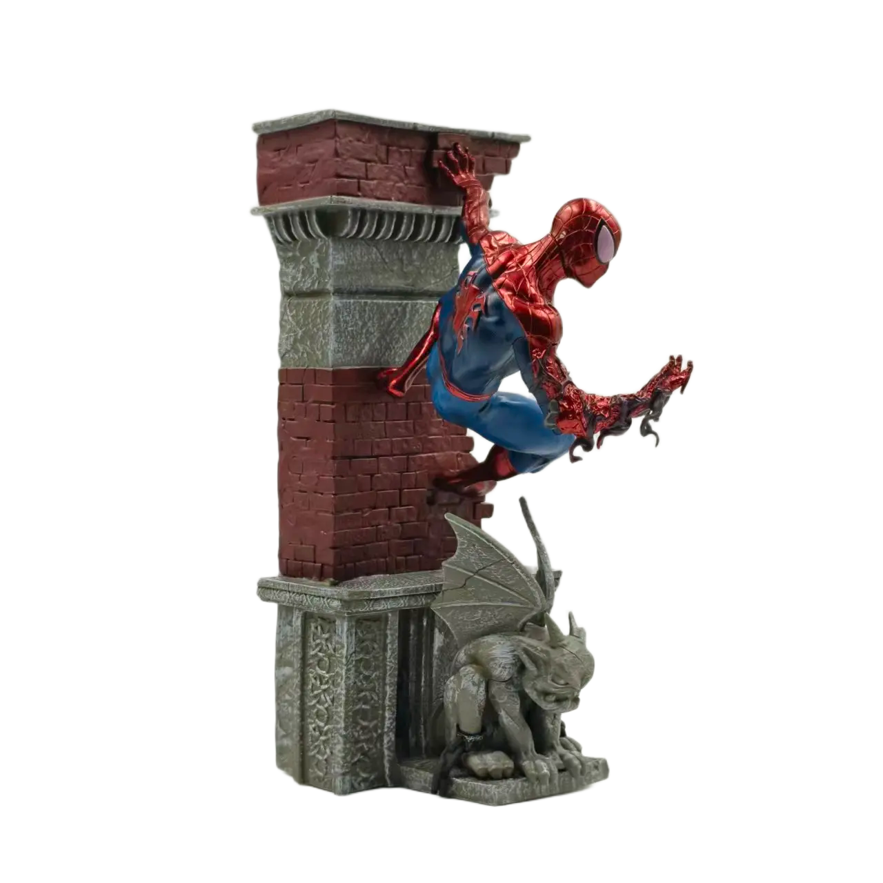 مجسم أصلي وموثق لشخصية سبايدرمان بطول 29 سم | Certified Original Bandai Spider-Man Action Figure Collection Statue 29cm - الصورة 4