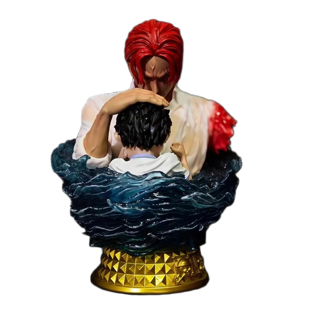 مجسم أصلي وموثق لشخصية شانكس (ون بيس) بطول 13 سم | Certified Original Bandai One Piece Shanks Action Figure Collection Statue 13cm