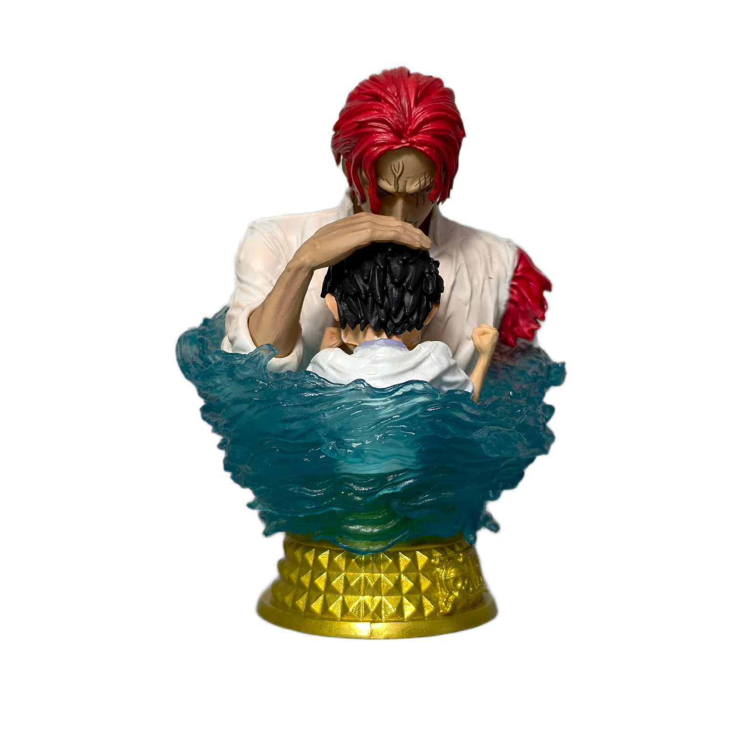مجسم أصلي وموثق لشخصية شانكس (ون بيس) بطول 13 سم | Certified Original Bandai One Piece Shanks Action Figure Collection Statue 13cm - الصورة 2