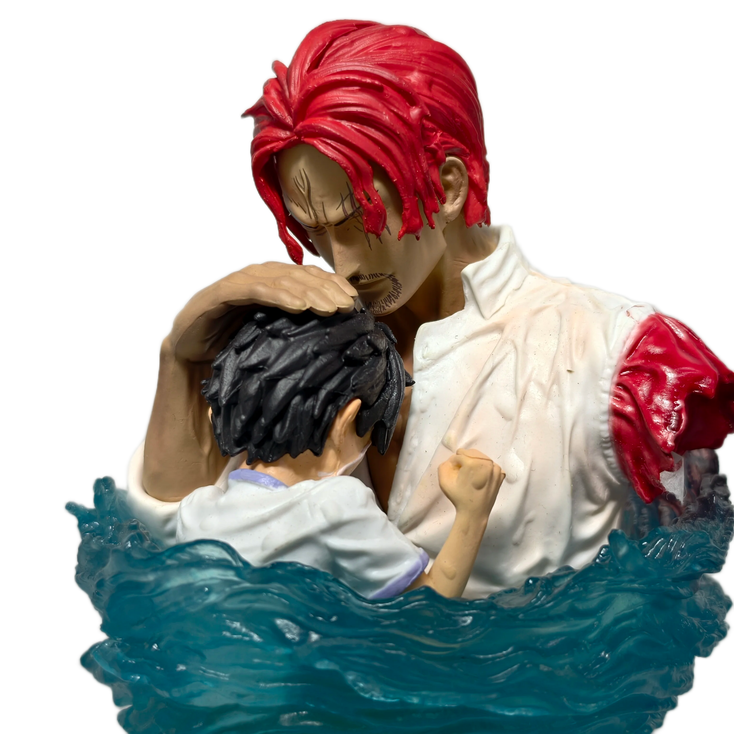 مجسم أصلي وموثق لشخصية شانكس (ون بيس) بطول 13 سم | Certified Original Bandai One Piece Shanks Action Figure Collection Statue 13cm - الصورة 3