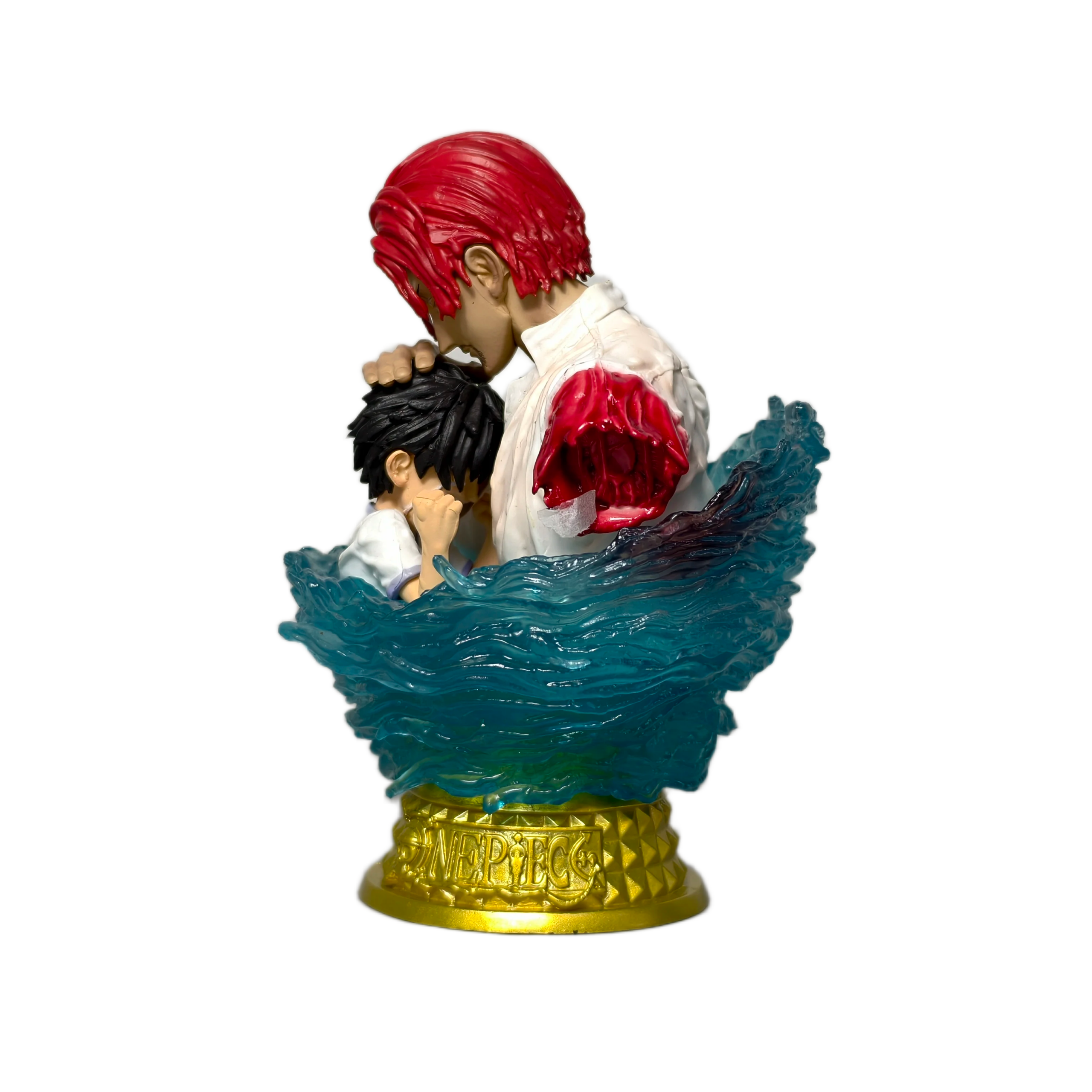 مجسم أصلي وموثق لشخصية شانكس (ون بيس) بطول 13 سم | Certified Original Bandai One Piece Shanks Action Figure Collection Statue 13cm - الصورة 4